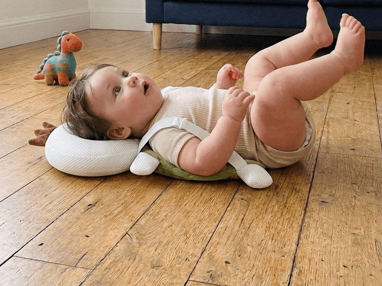 With the cushion